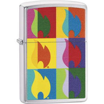 Зажигалка Zippo Classic Abstract Flame, арт. 29623